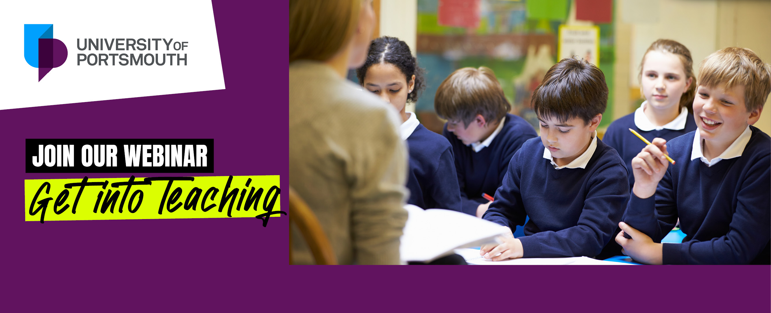 Step into teaching webinar